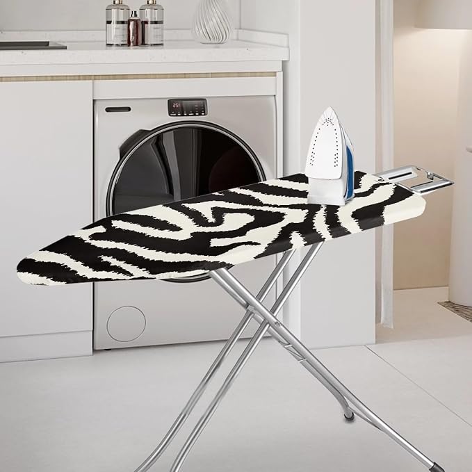 Zebra Pattern Ironing Board Cover and Pad 15x54 Inch Machine Washable Ironing - Image 2