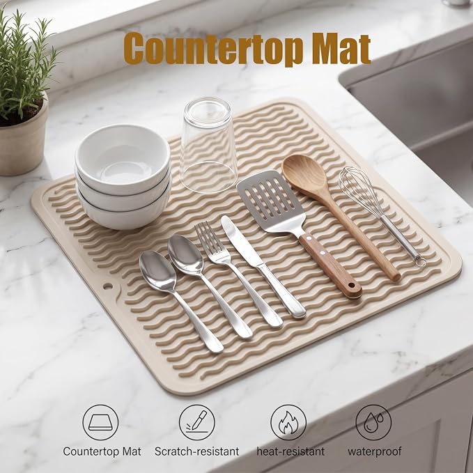 MicoYang Silicone Dish Drying Mat - Image 3