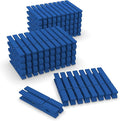100 Pcs Blue Clothes pins by FEFU