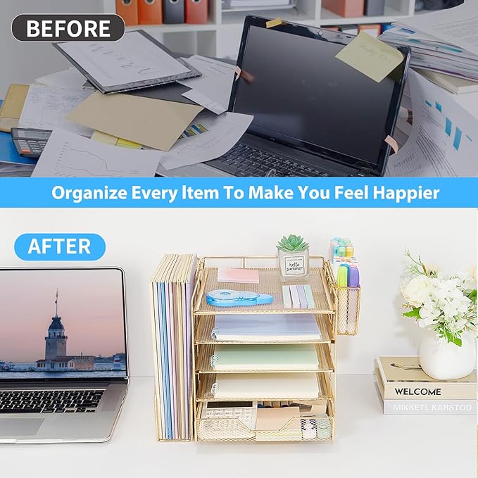 5-Tier Desk File Organizer - Image 4