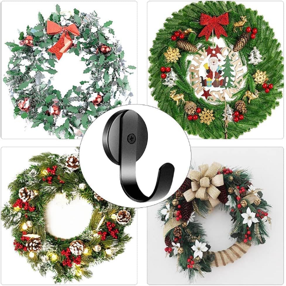 Linwnil Magnetic Wreath Hanger Wreath Holder Wreath Hanger Hook - Image 6