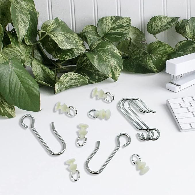 100 Pieces Curtain Slider Track Hooks and Gliders - Image 6