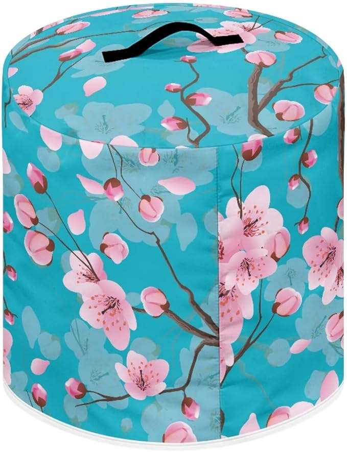 Plum Blossom Dust Cover Instant Pot Heavy Duty Waterproof Dust Pressure Cooker Cover Case for Instant Pot Pressure Cooker Instant Pot Appliance Covers Pressure Cooker Size M