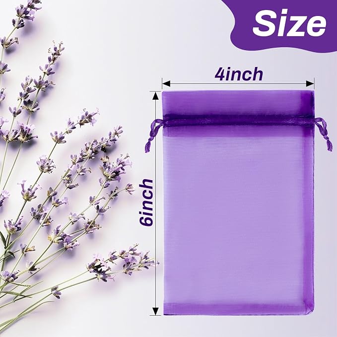 Sukh 50 Lavender Sachet Bags Empty - Image 2