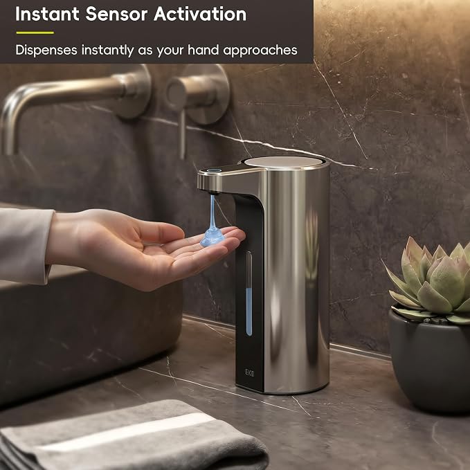 EKO Aroma Pro 13.5 fl oz Touchless Automatic Liquid Soap Dispenser, - Image 6