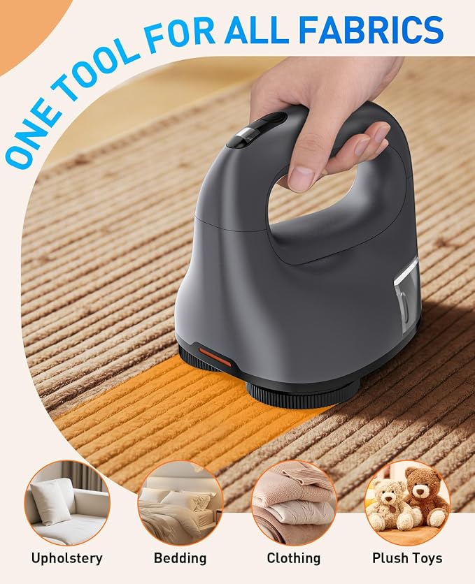 Fabric Shaver with Dual Head, 2X Faster Lint Remover - Image 6
