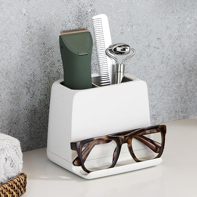 YouCopia The Ledge Toothbrush Holder, Bathroom Vanity Counter Organizer - Image 8