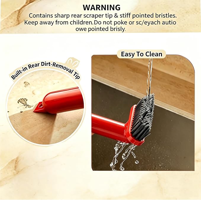 Liquid Storage Cleaning Brush, Refillable Handle - Image 5