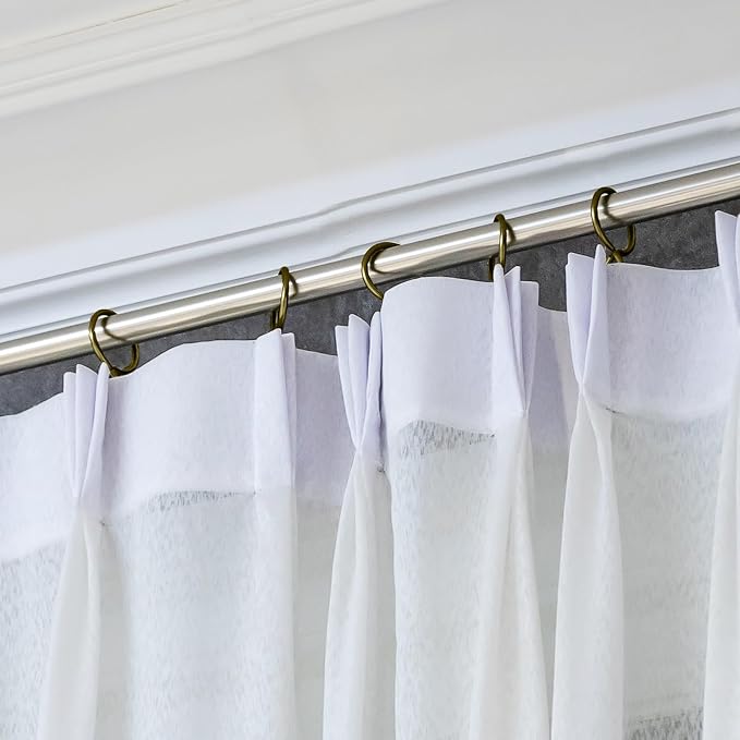 Hotop 30 Pcs Metal Curtain Rings - Image 6