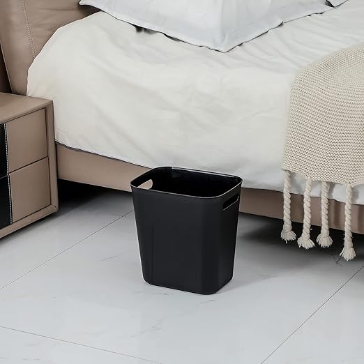 Plastic Small Bathroom Trash Can Wastebasket, 3.5 Gallon, 3 Pack | Compact - Image 4