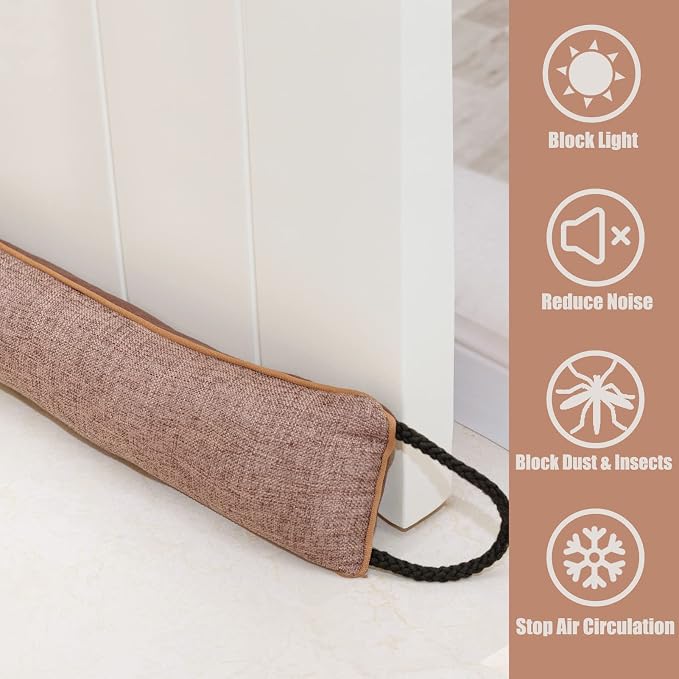 Under Door Draft Stopper 42 inch Wind Stopper - Image 4