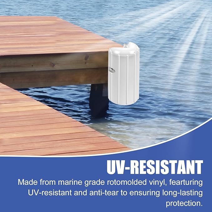 Corner Dock Bumper Fender, Inflatable Protection,Marine Corner Dock Fender Bumper, Protect Docks & Ships from Damage Caused collisions