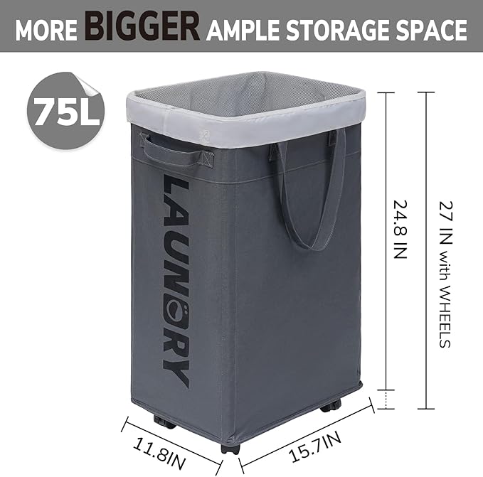 Goodpick 2-Pack Laundry Basket - Image 3