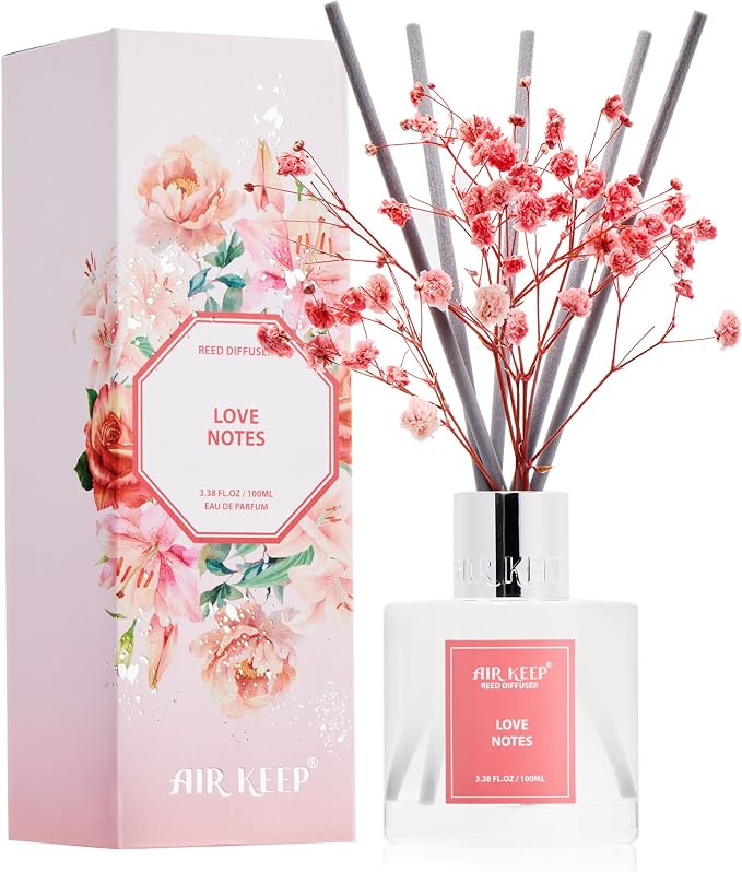 Reed Diffuser Set, 3.38 fl oz by Airkeep