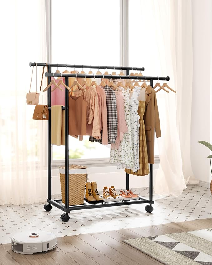Sakugi Double Rods Clothes Rack - Image 7