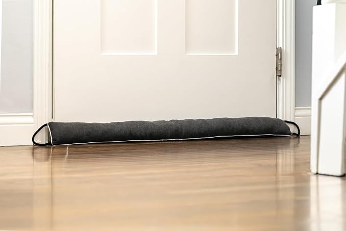 Duck Brand Weighted Door Draft Stopper, Block Drafts, & Reduce Noise, Under - Image 4