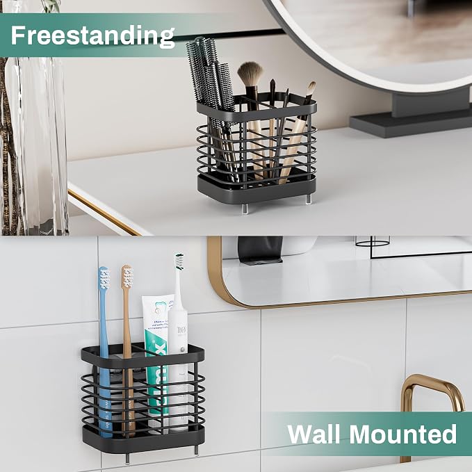 Stainless Steel Electric Toothbrush Holder - Image 4