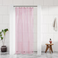 Barossa Design Clear Pink Stall Shower Curtain Liner by BarossaDesign
