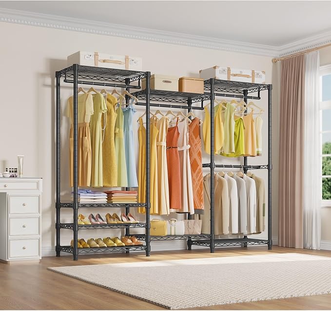 VIPEK V5 Heavy Duty Clothes Rack, Freestanding Modular Closet System, 4 x 23.6 - Image 2