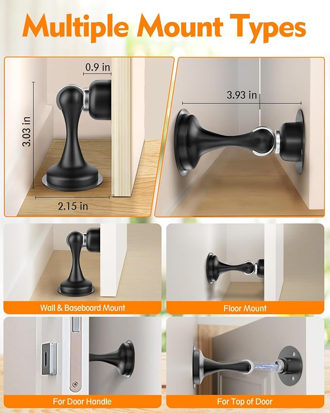Door Stop Magnetic Door Stoppers Door Holder Door Catch Doorstop - Image 5