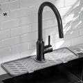 Silicone Faucet Mat for Kitchen Sink – Gen 2 Splash Guard by Meiliweser
