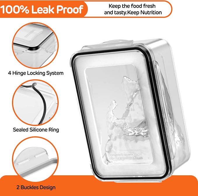 44 PCS Airtight Food Storage Container - Image 4