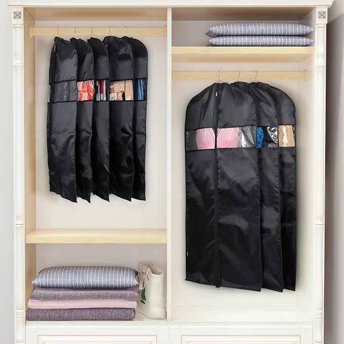 Univivi Garment Bags Suit Bag for Storage and Travel, 40/50 Inch, Oxford Fabrics - Image 6