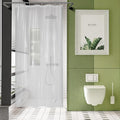 AmazerBath 48x72 Shower Curtain Stall, Small Shower Curtain by AmazerBath