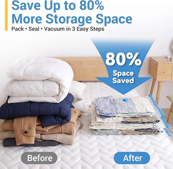 80% Space Saver Vacuum Storage Bags - Image 2