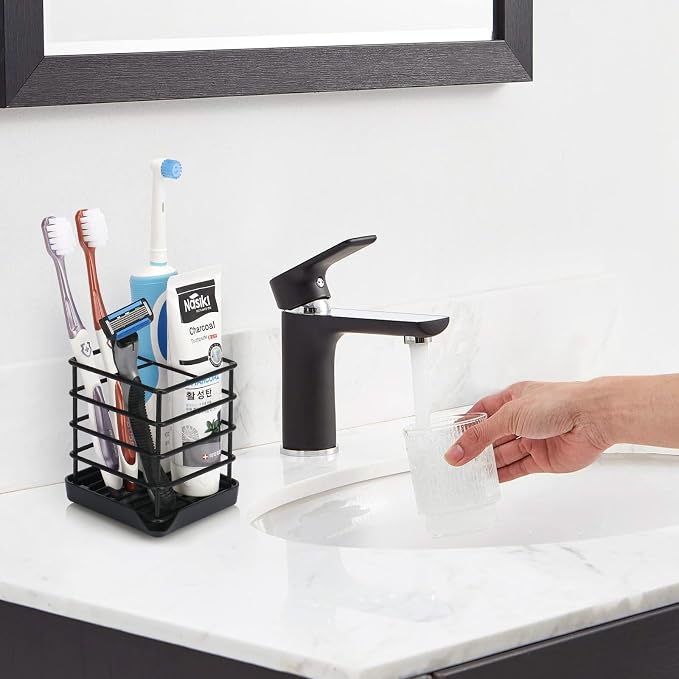 Toothbrush Holders for Bathroom, Stainless Steel, Detachable, 3 Slot - Image 7