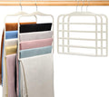 Magic Pants Velvet Hangers for Organization and Storage by JUUBAOOPN