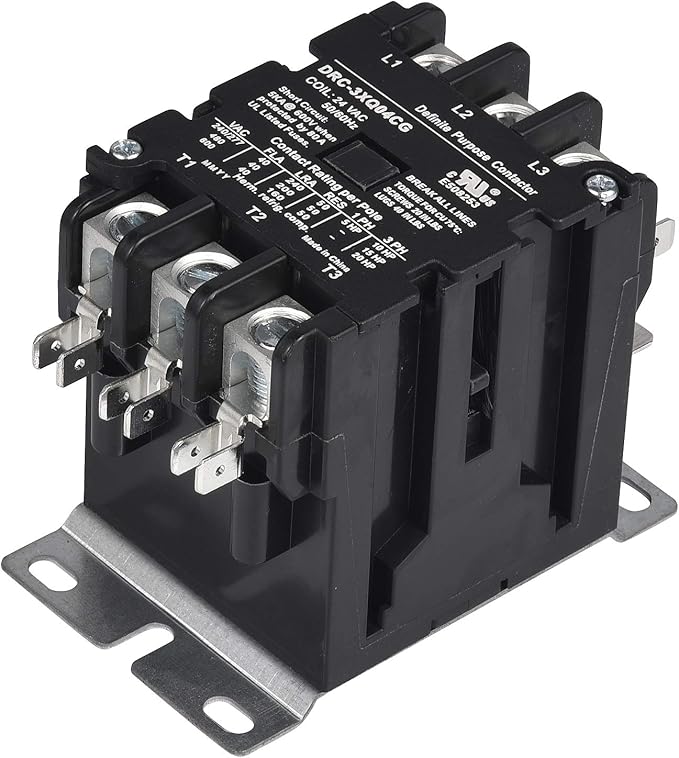 SUNLEE 3 Pole 40 Amp contactor 240V coil UL Recognized A2L Compliant OEM fits Siemens 42CF35AG equivalent DP Contactor HVAC Contactor