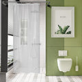 AmazerBath Stall Shower Curtain Liner 36x72, Walk in Shower Curtain Plastic by AmazerBath