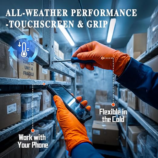ANBOSON 10 Mil Heavy Duty Industrial Nitrile Gloves - Image 8