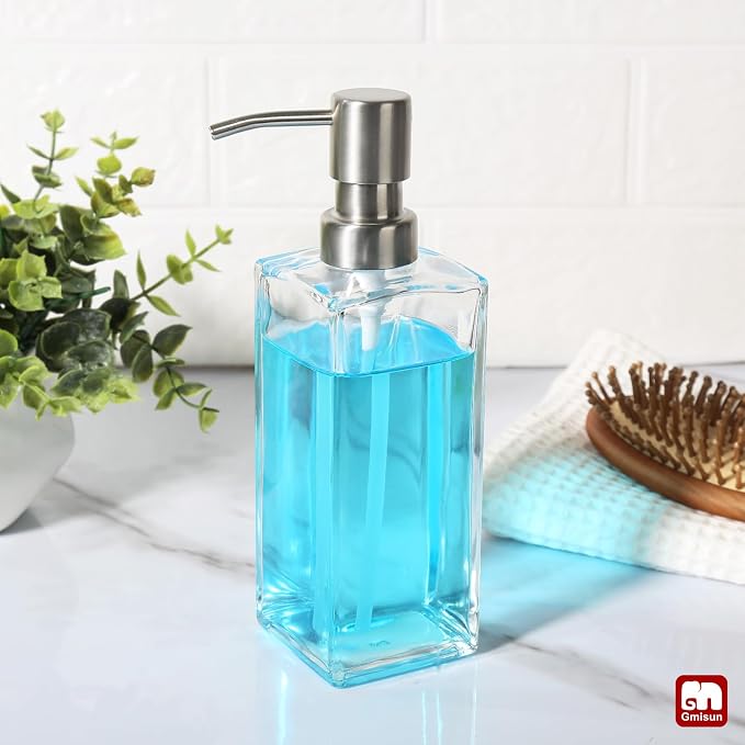 GMISUN Glass Soap Dispenser - Image 6