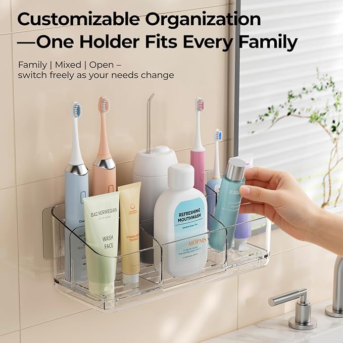 MOPMS 8 Slots Toothbrush Holders - Image 2