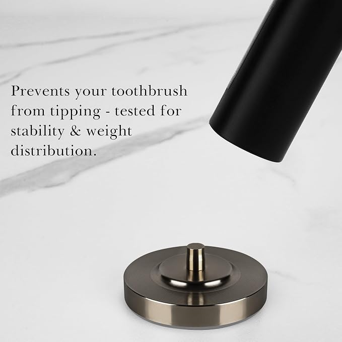2Pack Grey Electric Toothbrush Holder - Image 4