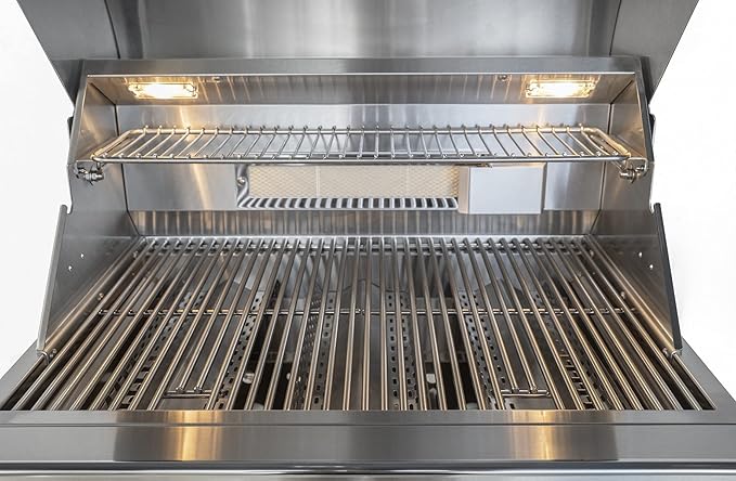 Whistler 28-inch Built-in 3-Burner Natural Gas Grill with Rear Infrared Burner & Grill Lights