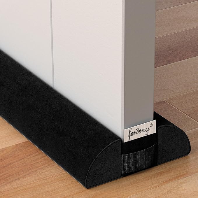 fowong Under Door Draft Stopper 30" to 36" Adjustable Draft Stopper by fowong