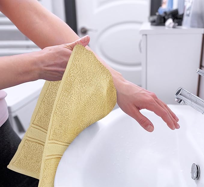 Utopia Towels 6 Pack Premium Hand Towels, 16x28 in, 600 GSM Cotton, Spa & Hotel - Image 3