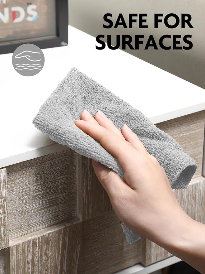 Fantasticlean Microfiber Cleaning Cloth Roll- 75 Sheets, Tear-away Microfiber - Image 4