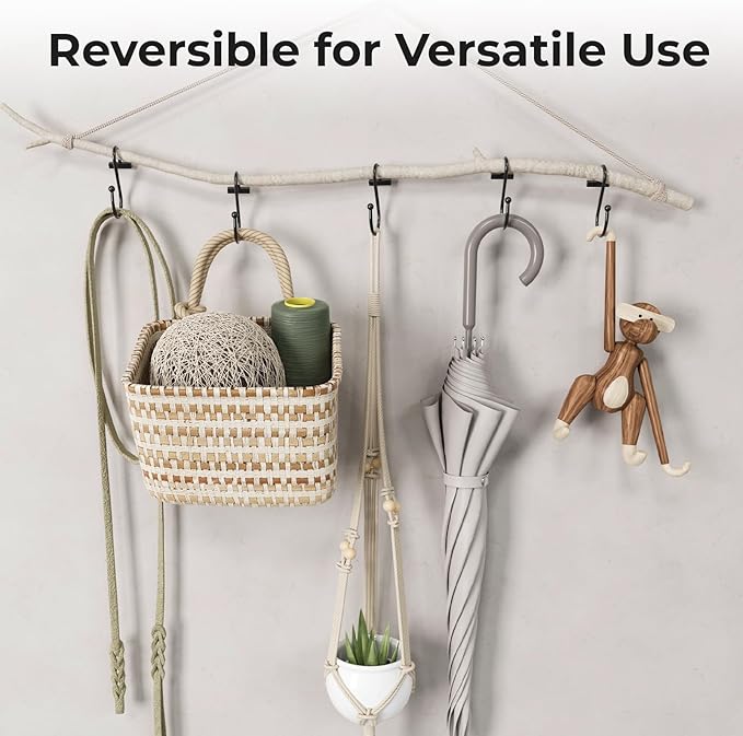 Bathway Shower Curtain Hooks, T-Bar Design Convenient Elegant Shower Curtain - Image 6