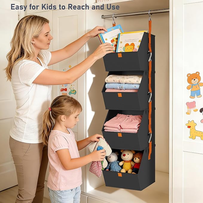 DIMJ Hanging Closet Organizer - Image 4