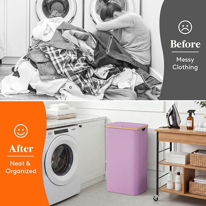 Lifewit 105L Laundry Basket - Image 10