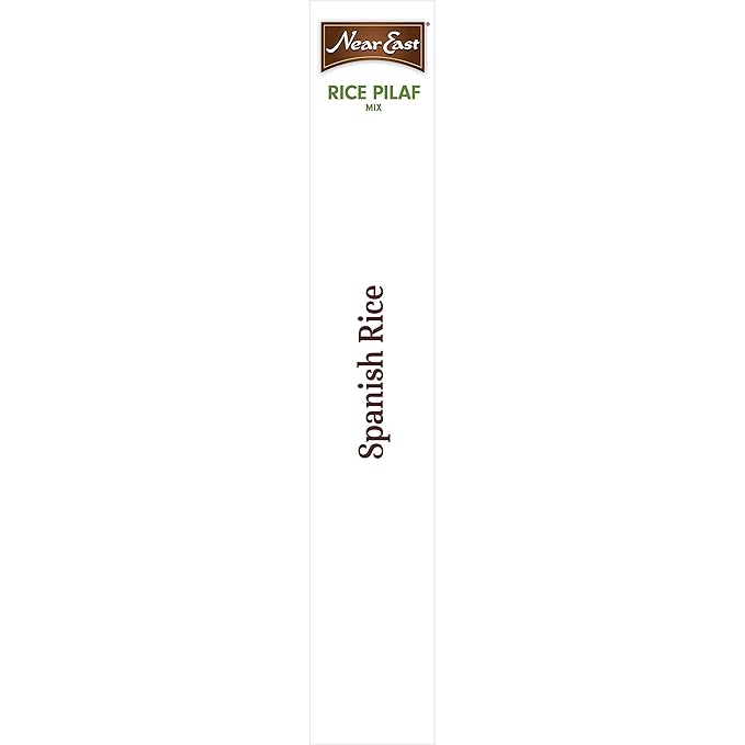 Near East Rice Pilaf Mix, Spanish Rice, 6.75oz Boxes (12 Pack)