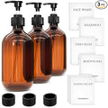 Plastic Amber Soap Dispenser by Unknown