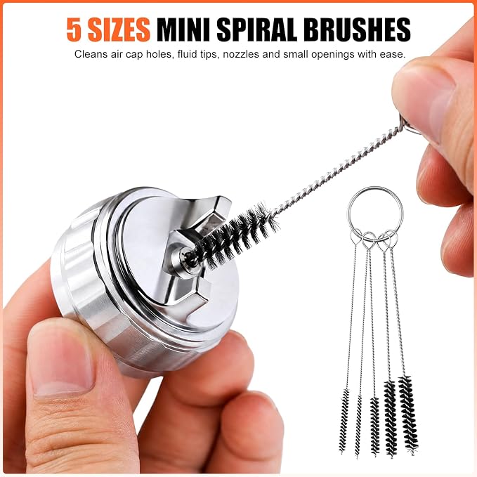 Moon Roses 21PCS Spray Gun Cleaning Kit - Image 5