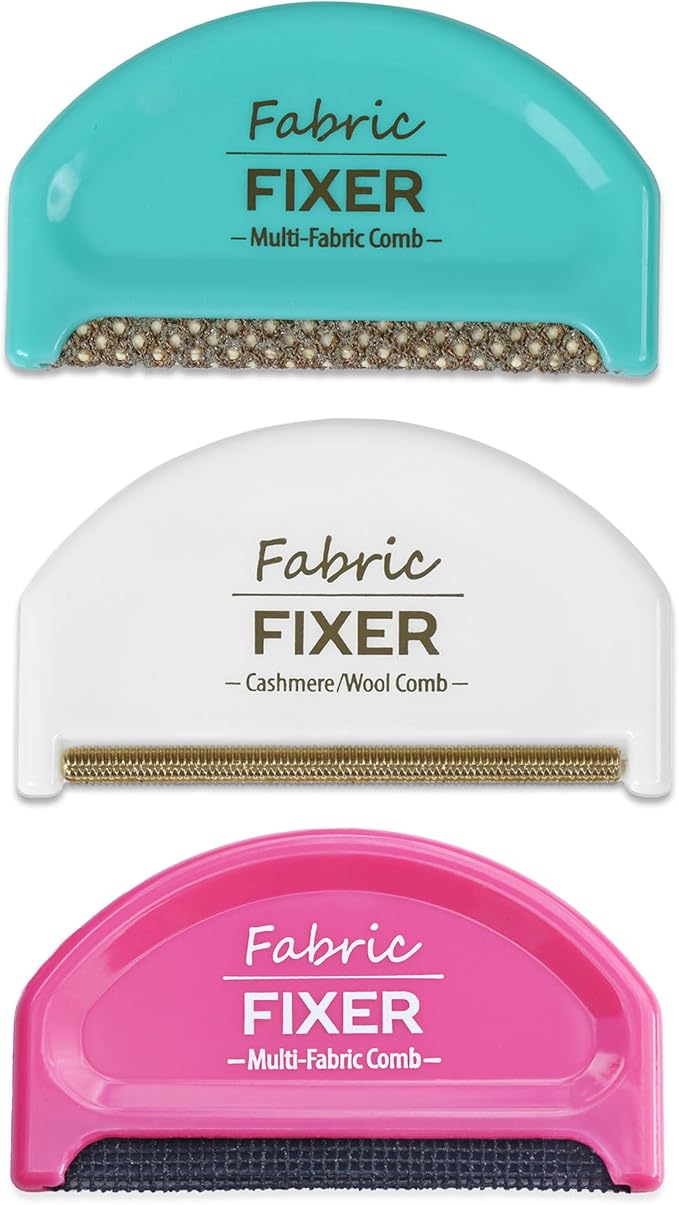 Cashmere Pill Remover Comb & Multi-Fabric Sweater Combs by WardrobeHackers