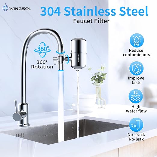 WINGSOL Stainless Steel Water Filter - Image 3