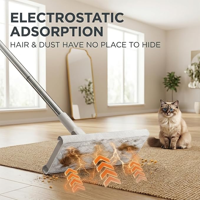 Snap Grip Mop Hands-Free Multi-Purpose Flat Mop - Image 4